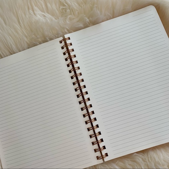 2for23$• NWOT Fringe Studio Rose Grid Notebook - Picture 4 of 4